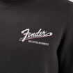 Sweat molleton manches longues Fender noir homme