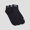 Lot 3 paires socquettes Puma noir homme