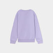 Sweat col rond manches longues mauve gar&ccedil;on