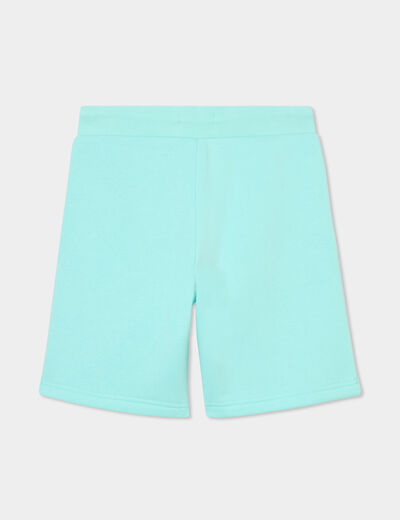 Short de jogging regular bleu turquoise garçon