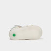 Sandales en cuir Kickers Bigflo blanc bébé fille