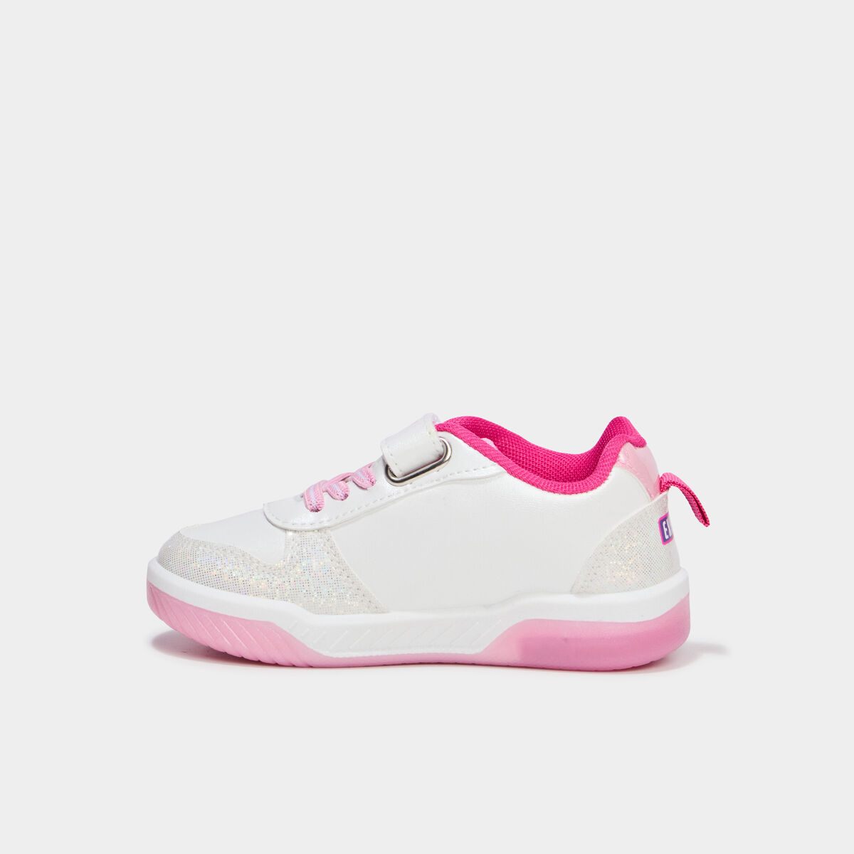 Baskets lumineuses Dora l'exploratrice blanc fille