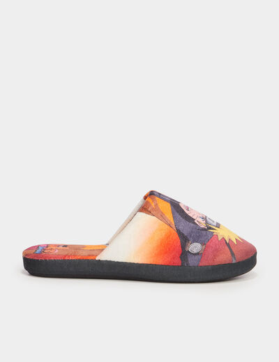 Chaussons mules Naruto multicolore garçon