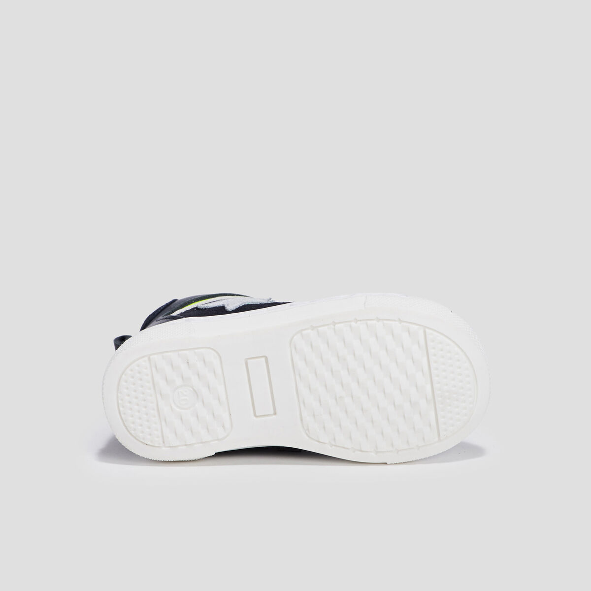 Bottillons en cuir bleu marine bébé garçon