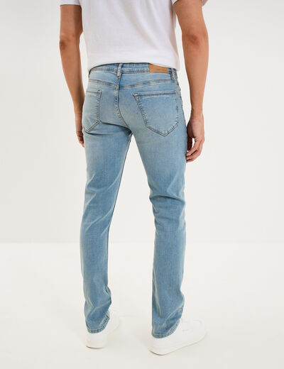 Jeans slim 5 poches denim double stone homme