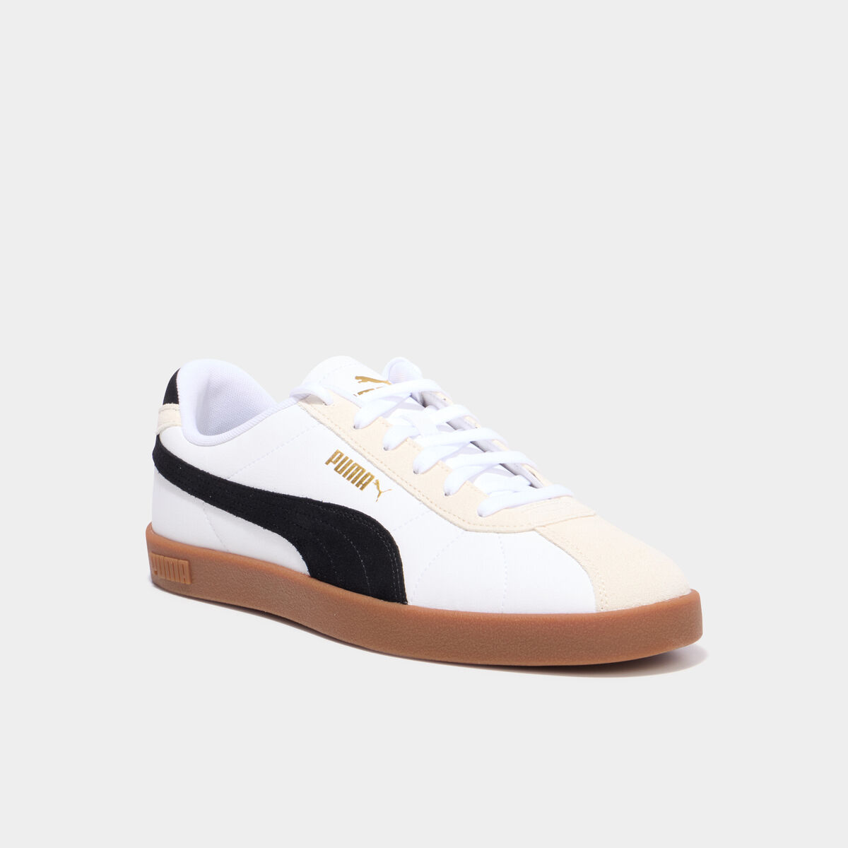 Tennis basses &agrave; lacets Puma Club noir homme