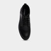 Bottines &agrave; lacets noir homme