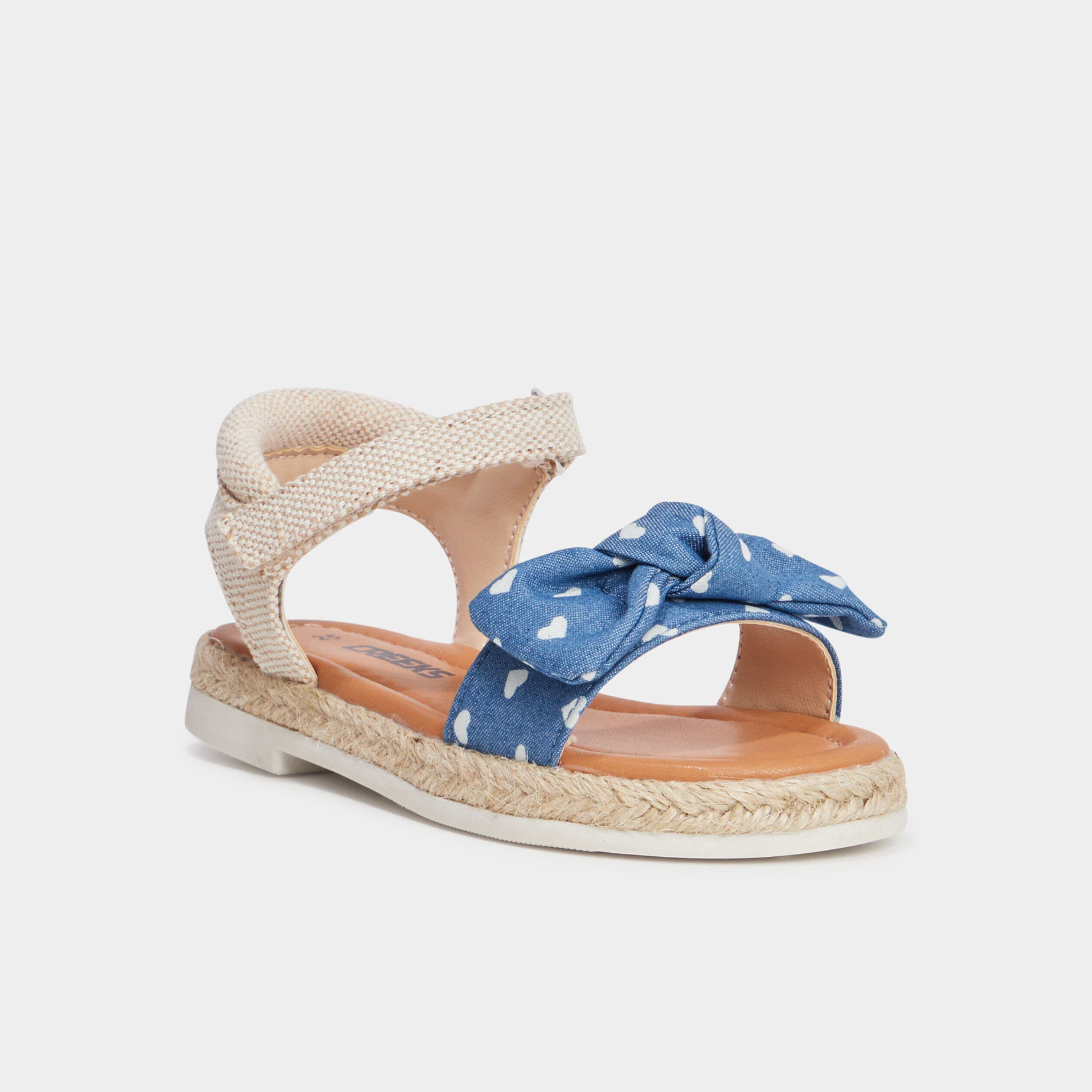 Sandales à noeuds bleu fille CREEKS