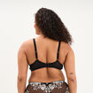 Soutien-gorge embo&icirc;tant dentelle noir femme grande taille