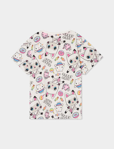 T-shirt Gabby et la Maison magique ivoire fille