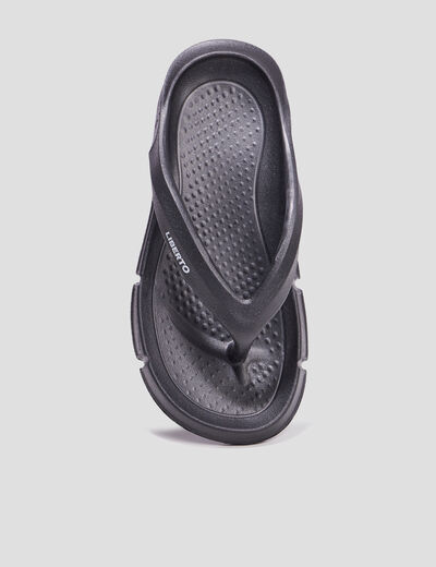 Tongs noir homme