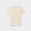T-shirt manches courtes coton ecru gar&ccedil;on