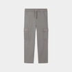 Pantalon cargo taille élastiquée vert kaki garçon