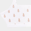 Lot 2 brassières ananas blanc fille