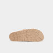 Mules double brides à scratchs sable homme