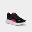 Baskets running scratchs Puma Flexfocus noir fille