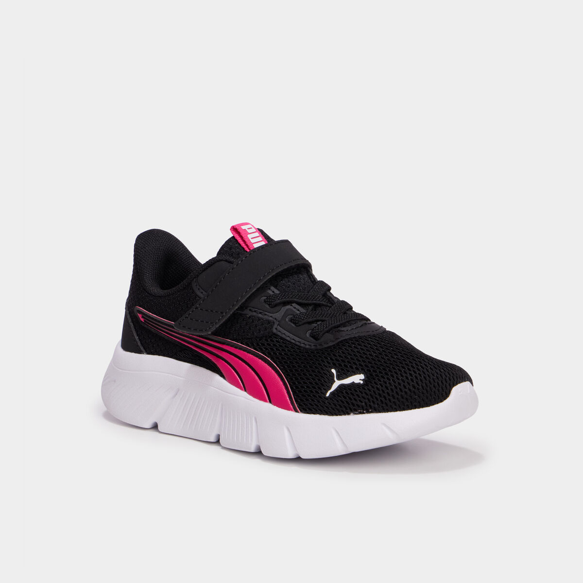 Baskets running scratchs Puma Flexfocus noir fille