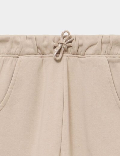 Pantalon jogging regular 2 poches gris fonc&eacute; gar&ccedil;on