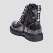Bottines crant&eacute;es &agrave; paillettes Liberto noir fille