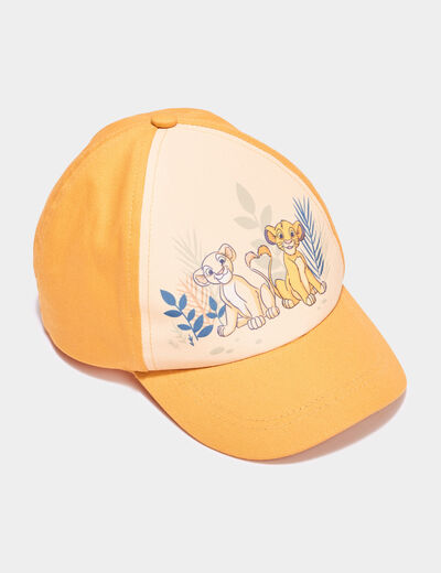 Casquette coton Le Roi lion Simba Nala multicolore bébé