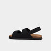 Sandales avec boucles noir gar&ccedil;on