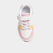 Tennis basses &agrave; scratchs multicolore b&eacute;b&eacute; fille