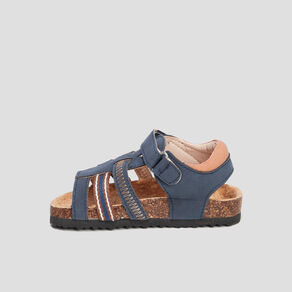 Sandales à scratchs Creeks Prago bleu marine garçon