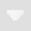 Shorty bas de maillot de bain texturé blanc femme