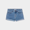 Short en jean denim 5 poches denim double stone fille