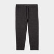 Pantalon de jogging taille élastiquée gris foncé femme grande taille