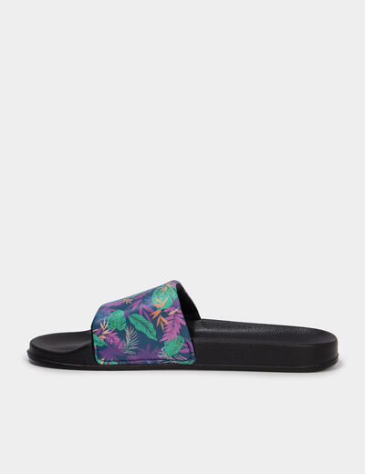Claquettes de plage multicolore femme