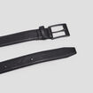 Ceinture à boucle noir homme