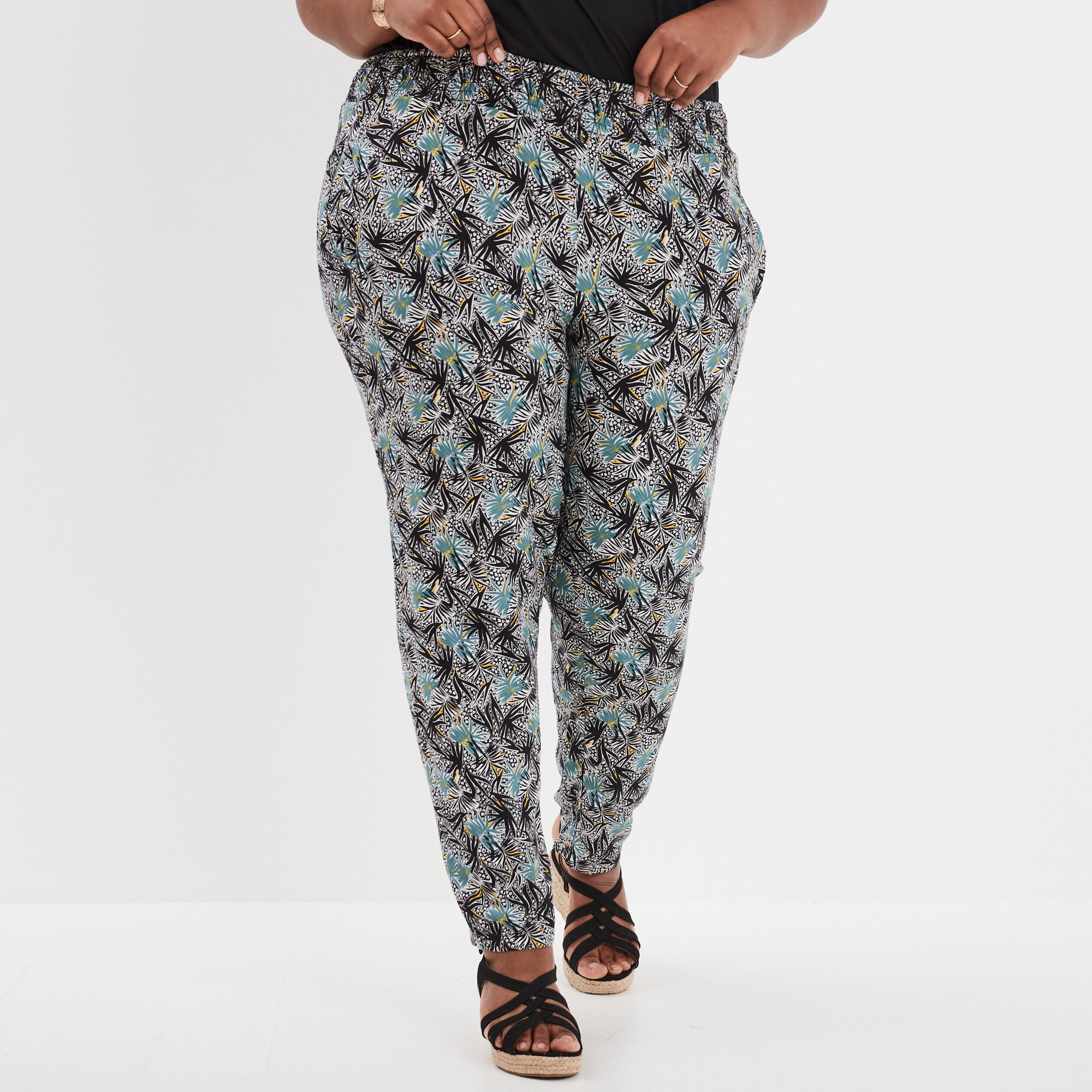Pantalon fluide grande taille pas cher shop