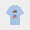 T-shirt manches courtes Détective Conan bleu homme