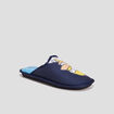 Chaussons mules Simpson bleu homme