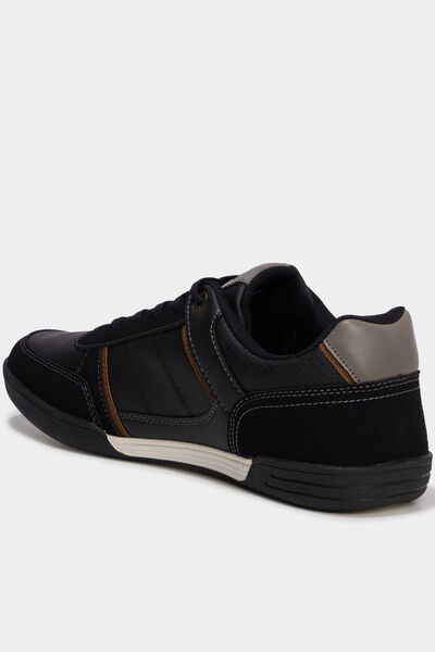 Baskets &agrave; lacets Lee Cooper noir homme