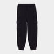 Pantalon de jogging cargo noir gar&ccedil;on