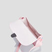 Sac bandouli&egrave;re rose fille