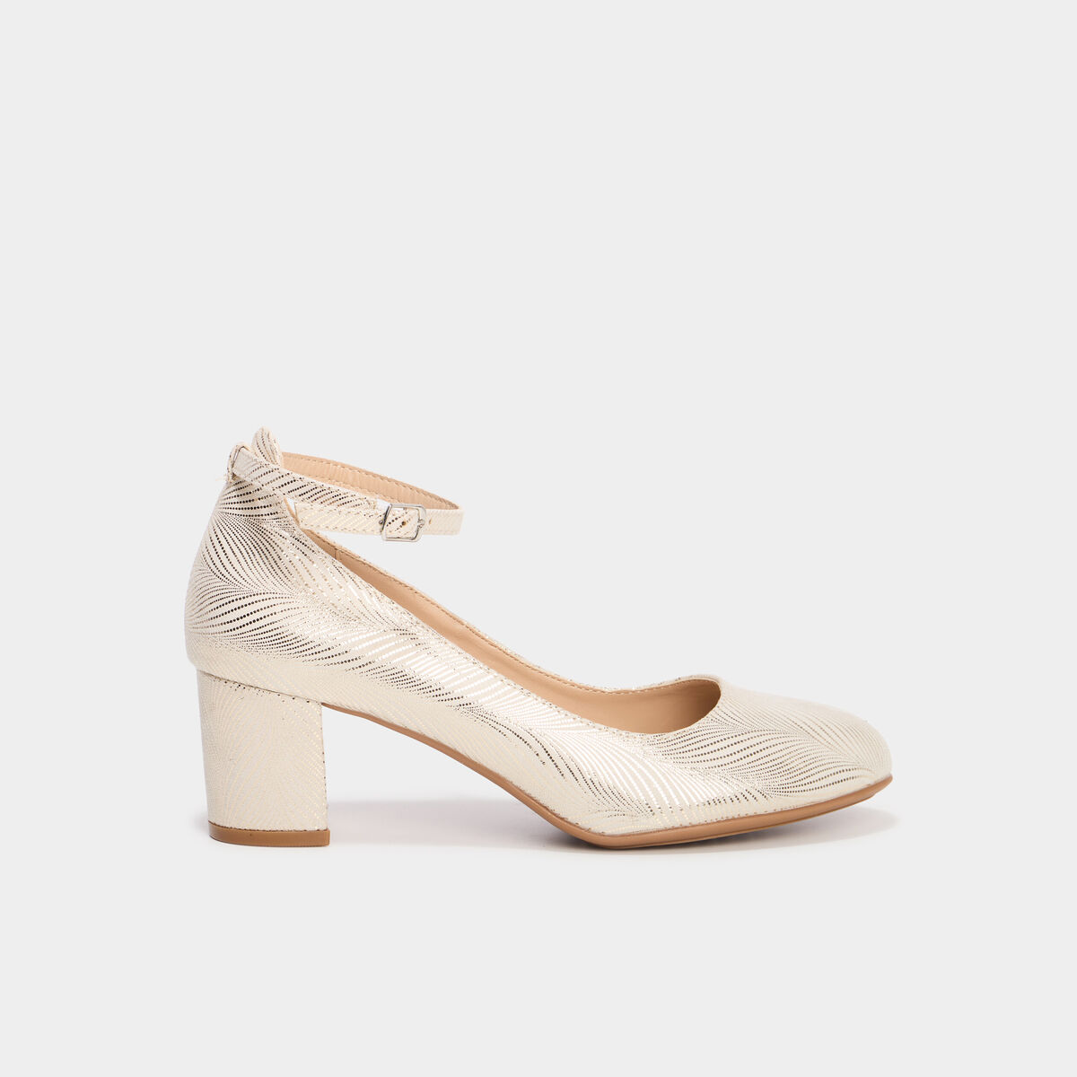 Escarpins à talons sable femme