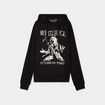 Sweat à capuche hoodie coton Beetlejuice noir homme