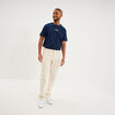 Jean regular 5 poches coton ecru homme