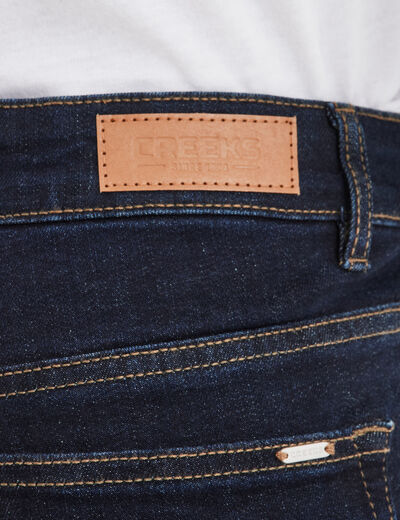Jeans flare 5 poches Creeks denim brut femme