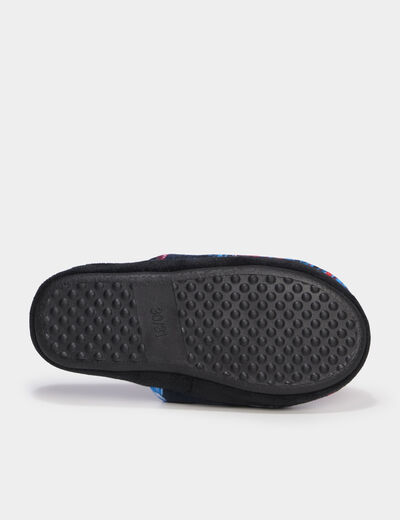Chaussons mules Spider-Man bleu gar&ccedil;on