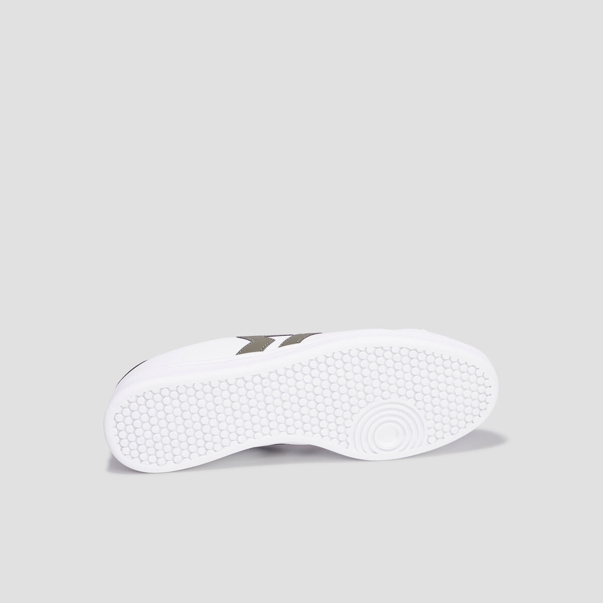 Tennis basses à lacets blanc homme