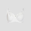 Soutien-gorge embo&icirc;tant microfibre blanc femme grande taille