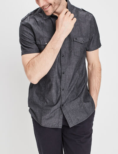 Chemise Liberto gris homme