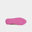 Baskets bi-matière à lacets Creeks rose fushia femme