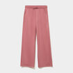 Pantalon de jogging large &eacute;lastiqu&eacute; vieux rose femme