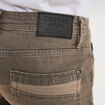 Bermuda short en jean regular denim gris homme