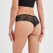 Shorty en dentelle noir femme
